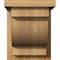 Ekena Millwork Alpine Rough Sawn Corbel w/Backplate, Western Red Cedar, 8"W x 10"D x 10"H COR08X10X10ALP01RWR - alternate 4